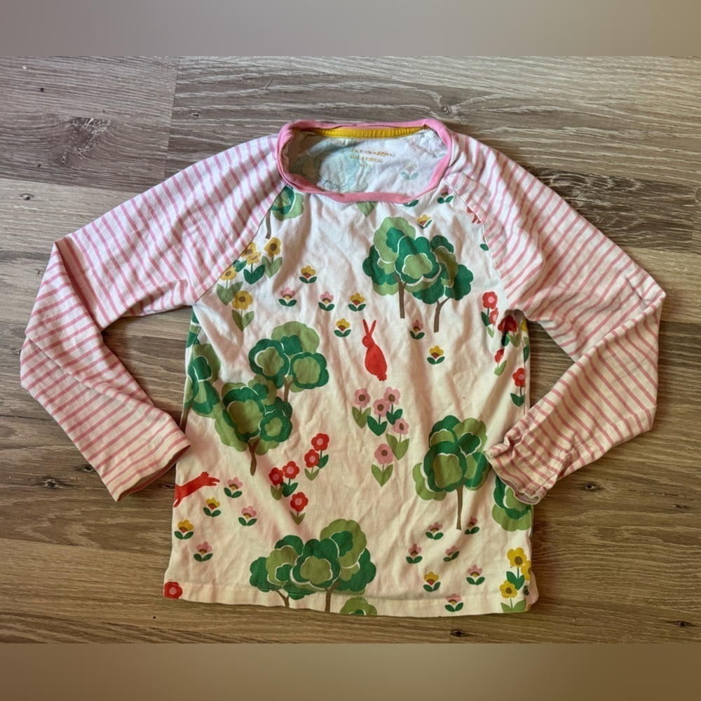 Mini Boden 6-7 Kids Long Sleeve Shirt